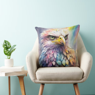 Rainbow Birds Eagle 2 Cushion