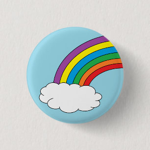 "Rainbow Birthday" Button