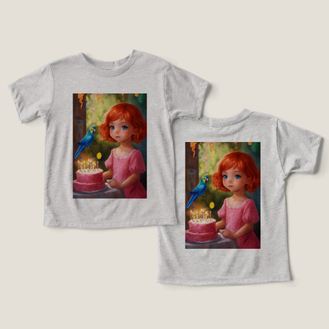 Rainbow Birthday Joy (Design Front & Back)