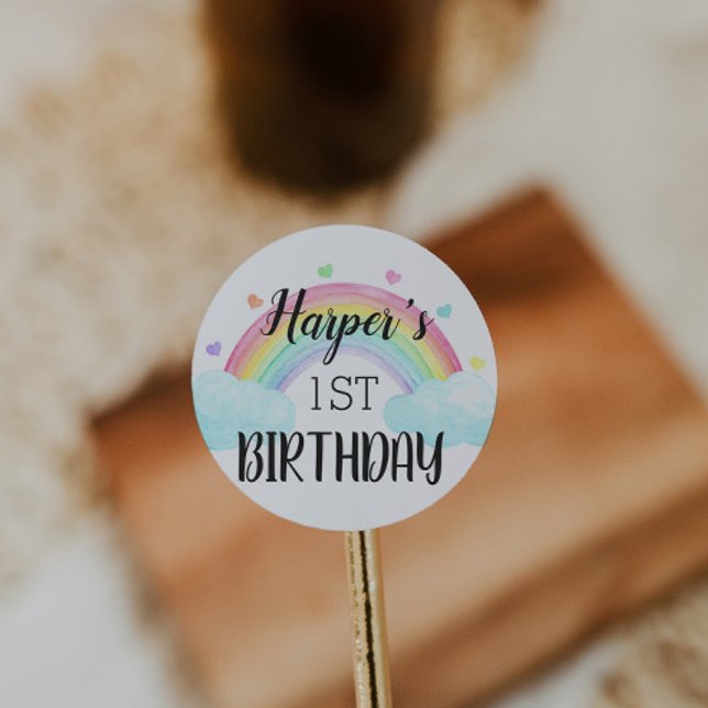 Rainbow Birthday Sticker (Creator Uploaded)