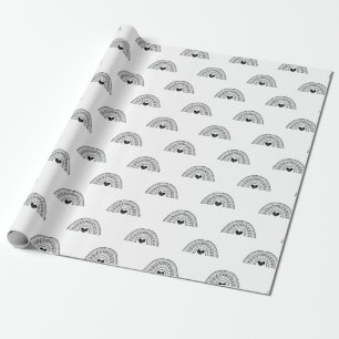 Rainbow Birthday Wrapping Paper
