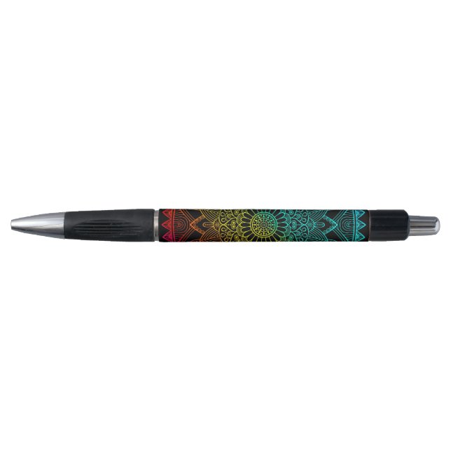 Rainbow Black Psychedelic (Front)