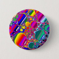 Rainbow Blast Abstract Art