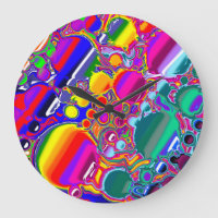 Rainbow Blast Abstract Art