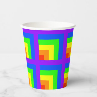 Rainbow Block Party Cups - set 3