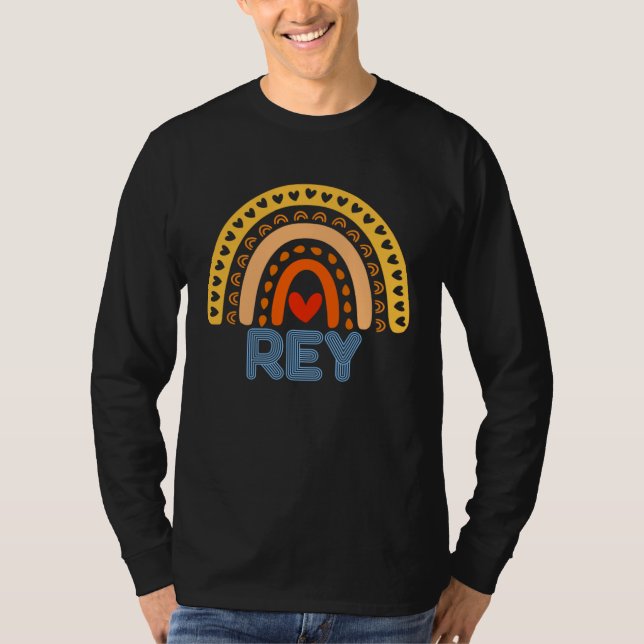 Rainbow Boho Rey T-Shirt (Front)