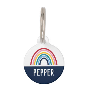Rainbow Bold  Pet Tag