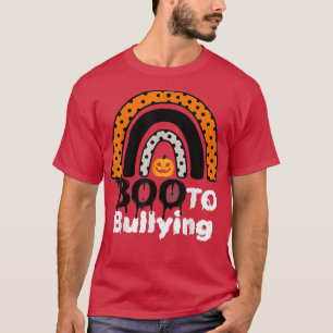 Rainbow Boo To Bullying Pumpkin Orange Unity Day A T-Shirt