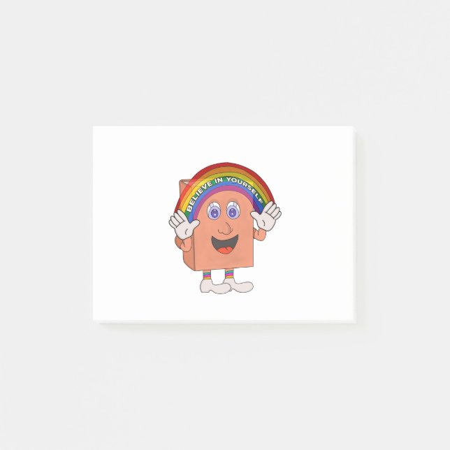 rainbow, book, read, reading, study, lgbt, lgbtq, post-it notes (Front)