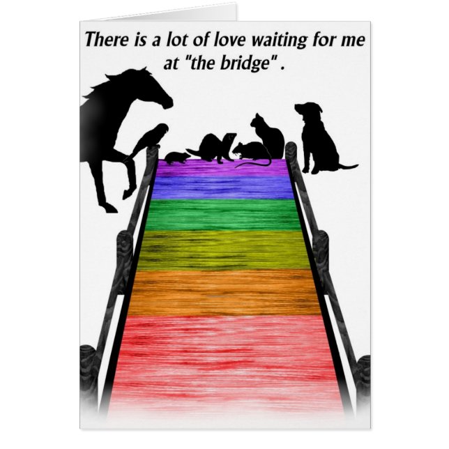 Rainbow Bridge Card (Front)