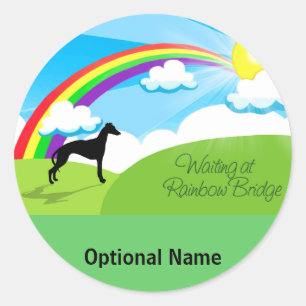 Rainbow Bridge Classic Round Sticker