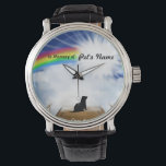 Rainbow Bridge for Ferrets Watch<br><div class="desc">Losing a a ferret is never easy... ... .. it"s like losing your best friend and a member of your family. Many BELIEVE when their beloved ferret dies they cross over the Rainbow Bridge. Angel artist and pet lover, Angelina LaFera, illustrated this heartfelt tribute and wrote this memorial poem to...</div>