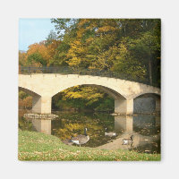 Rainbow Bridge in Fall at Grove City College