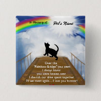 Rainbow Bridge Memorial Poem for Cats