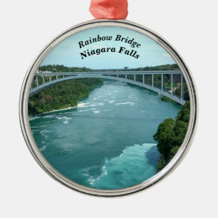 Rainbow Bridge, Niagara Falls Metal Tree Decoration