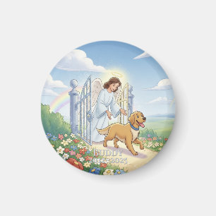 Rainbow Bridge – Personalised Pet Memorial Magnet