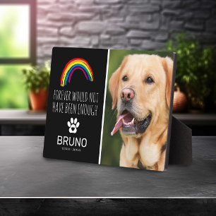 Rainbow Bridge   Pet Memorial Keepsake Plaque