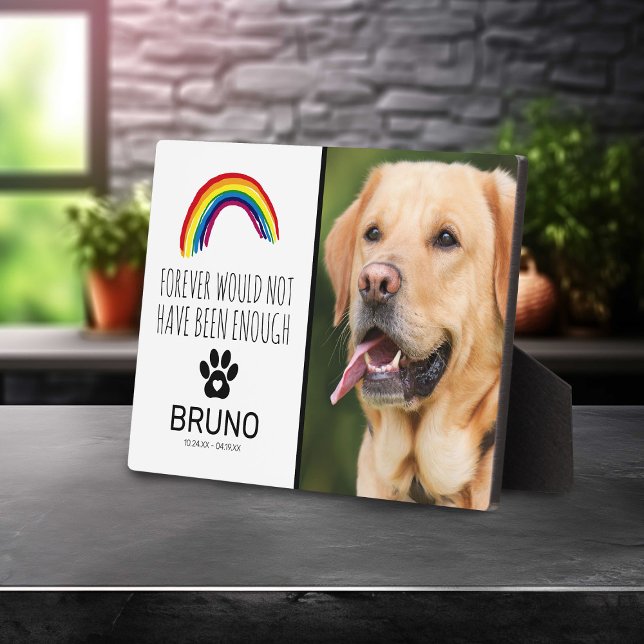 Rainbow Bridge | Pet Memorial Keepsake Plaque (Creator Uploaded)
