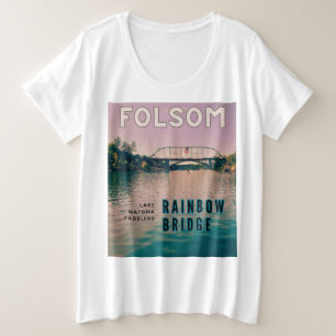 Rainbow Bridge Plus Size T-Shirt