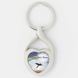 Rainbow Bridge Poem For Birds Key Ring