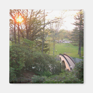 Rainbow Bridge Sunset at Grove City College Magnet