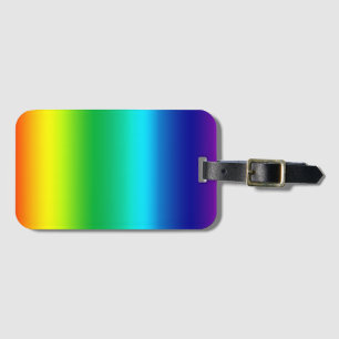Rainbow Bright Color Spectrum Luggage Tag