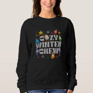 Rainbow Brite Christmas Cosy Winter Crew Sprites V Sweatshirt