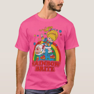 Rainbow Brite Vintage Colorful Design girl T-Shirt