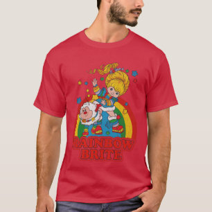 Rainbow Brite Vintage Colourful Design T-Shirt