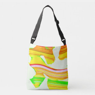 Rainbow brush crossbody bag