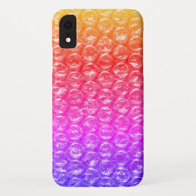 rainbow bubble wrap Case-Mate iPhone case (Back)
