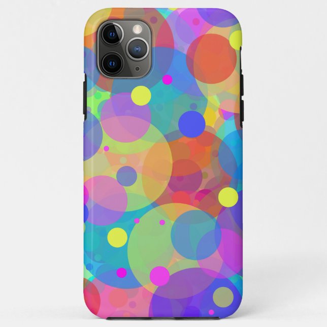 Rainbow Bubbles III Case-Mate iPhone Case (Back)