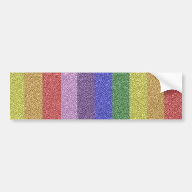 RAINBOW BUMPER STICKER (Front)