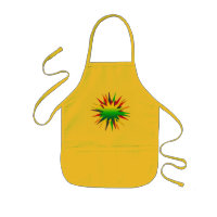 Rainbow Burst apron - choose style & colour