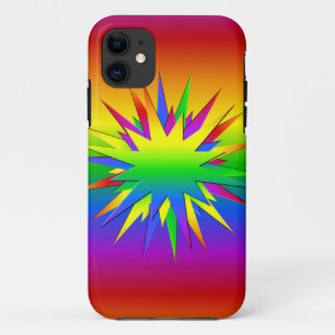Rainbow Burst iPhone 5 Case-Mate Case