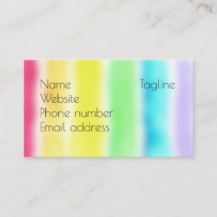 Rainbow Business Card