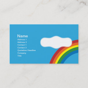 Rainbow Business Card