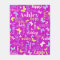 Rainbow butterflies custom name Ashley purple