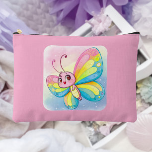 Rainbow Butterfly Accessory Pouch
