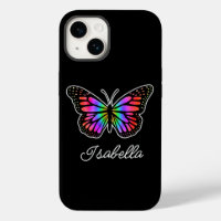 Rainbow Butterfly and Your Name Personalised