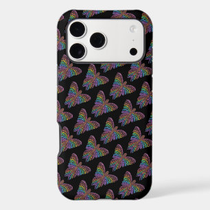 Rainbow Butterfly (b) - iPhone (17 Pro Max) Case