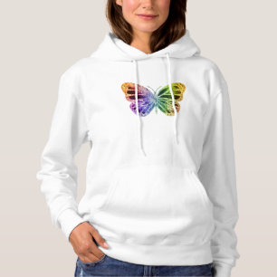 Rainbow Butterfly Hoodie
