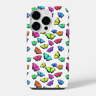 Rainbow Butterfly iPhone 14 Pro Case