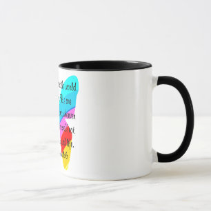 RAINBOW BUTTERFLY JOHN 3:16 DESIGN MUG