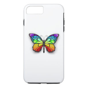 Rainbow butterfly Monarch Case-Mate iPhone Case