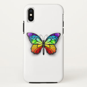 Rainbow butterfly Monarch Case-Mate iPhone Case