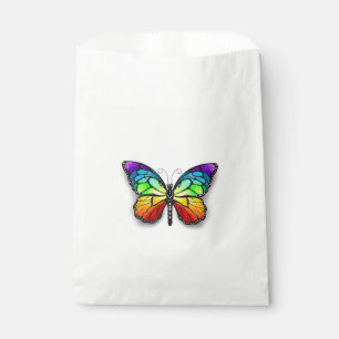 Rainbow butterfly Monarch Favour Bags