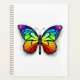 Rainbow butterfly Monarch Planner