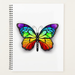 Rainbow butterfly Monarch Planner