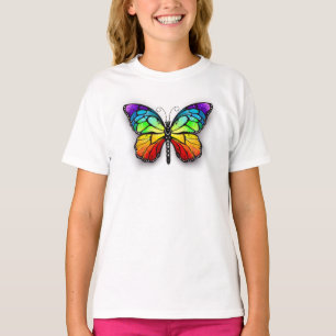 Rainbow butterfly Monarch T-Shirt
